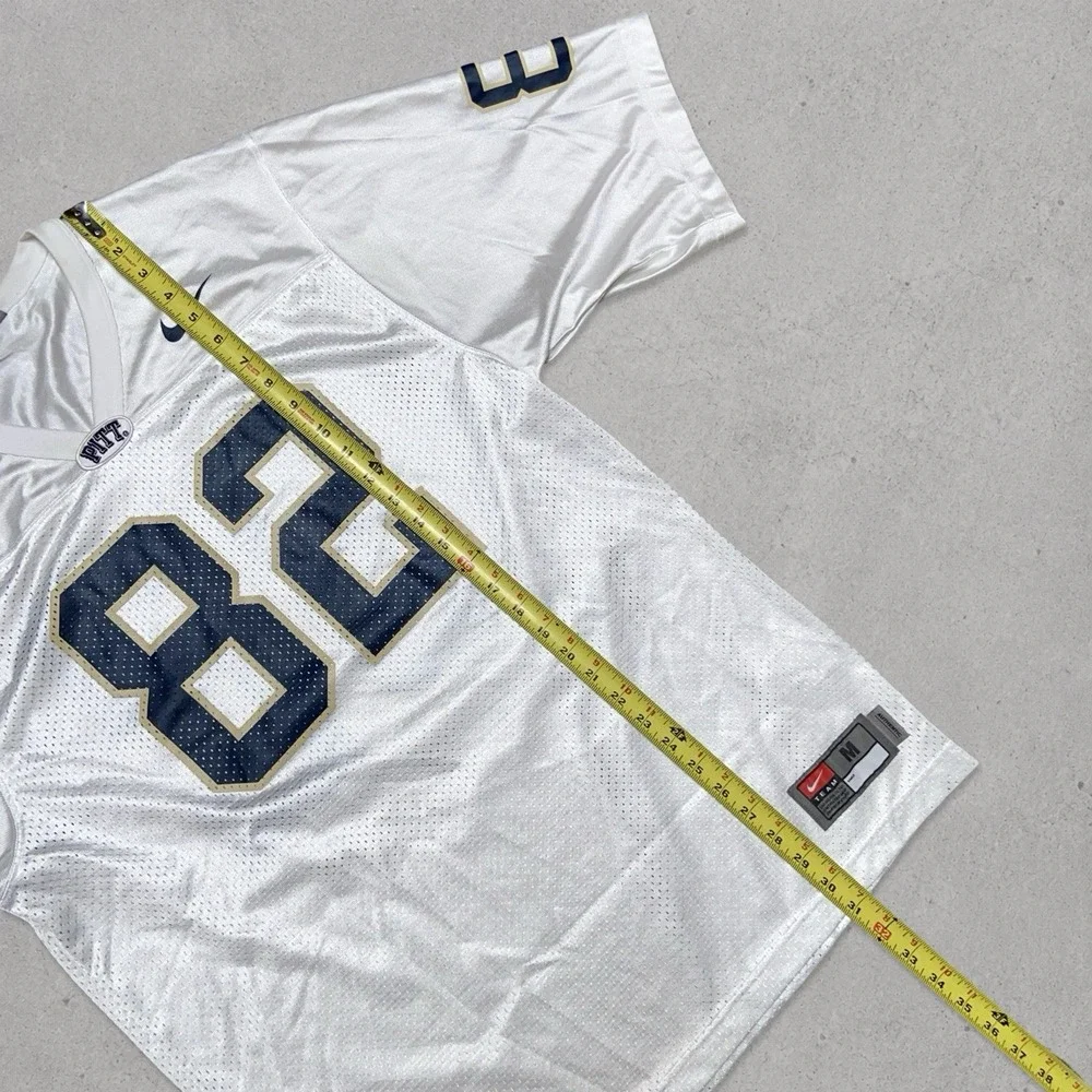 Vintage Nike Team Pitt Panthers Football Jersey #82 Team Authentic Men's M
